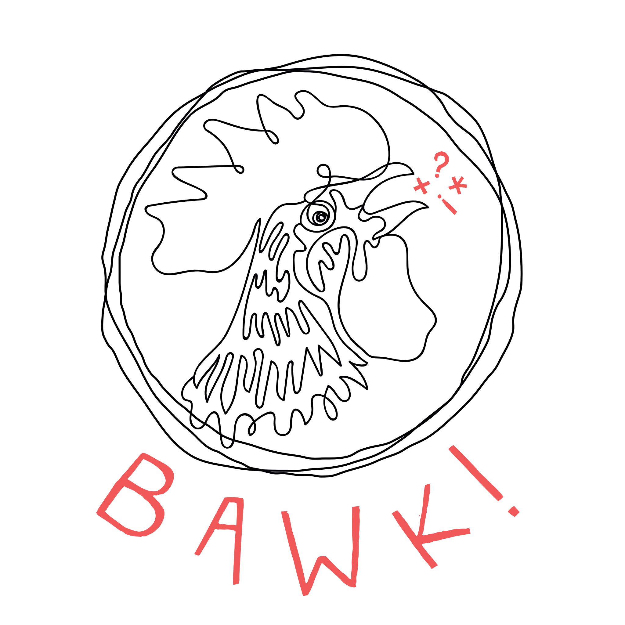 Bawk! Logo